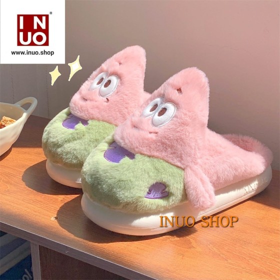 Pantufla afelpada para invierno